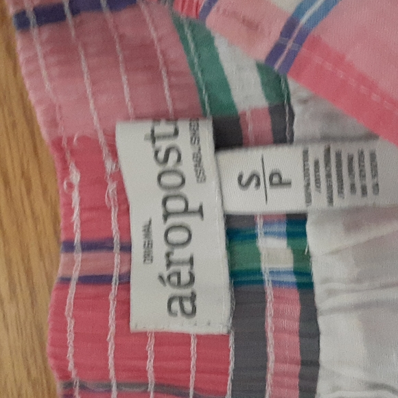 Mini skirt pink plaid - Picture 3 of 4